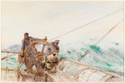 The Following Sea, 1925 by Arthur Briscoe